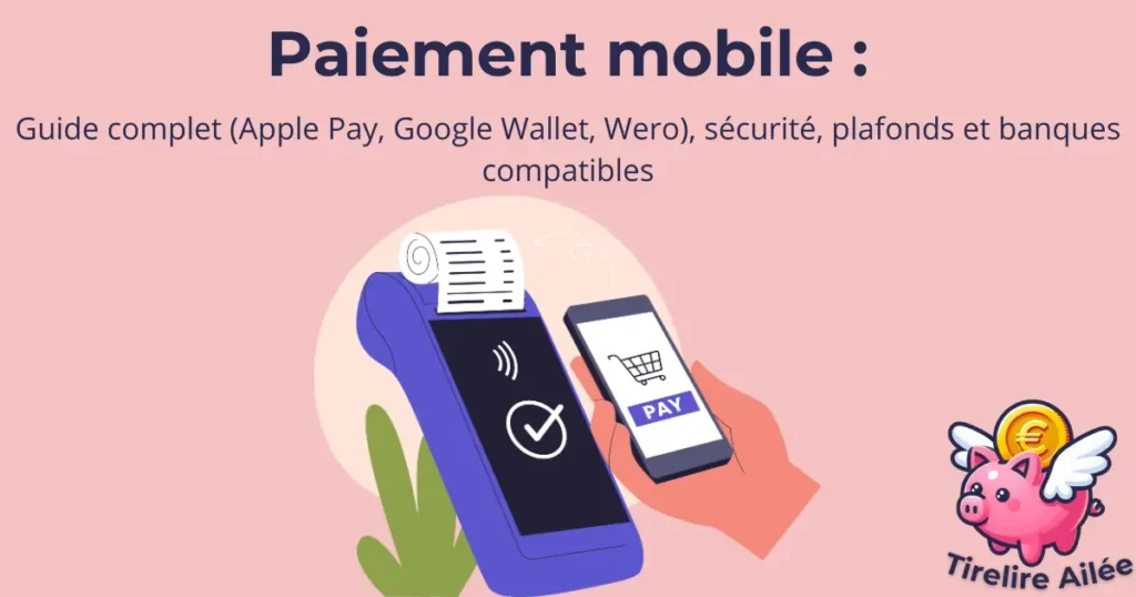 Paiement mobile : le guide complet (Apple Pay, Google Wallet, Wero), sécurité, plafonds et banques compatibles