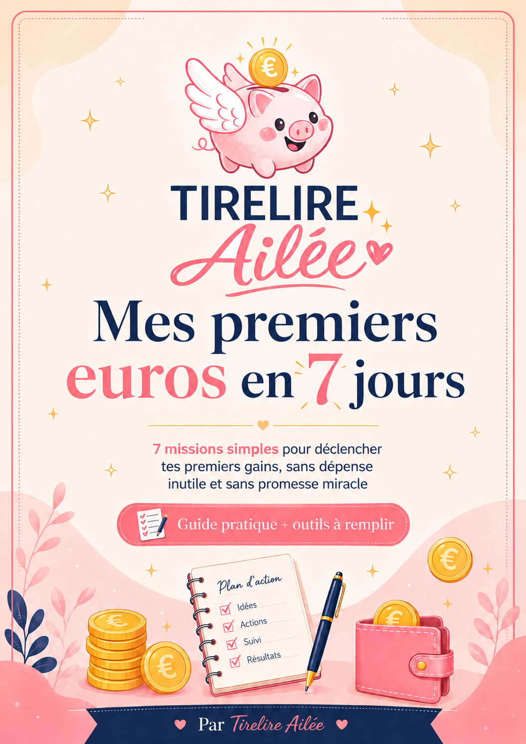 Couverture de l’e-book gratuit Gagne tes premiers euros en 7 jours